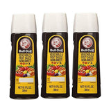 Bull-Dog Sauce, 10.1 Fl Oz Each, Assort 3 kinds (Tonkatsu, Worcestershire, Semi-Sweeet) (Semi-Sweeet (Pack of 3))