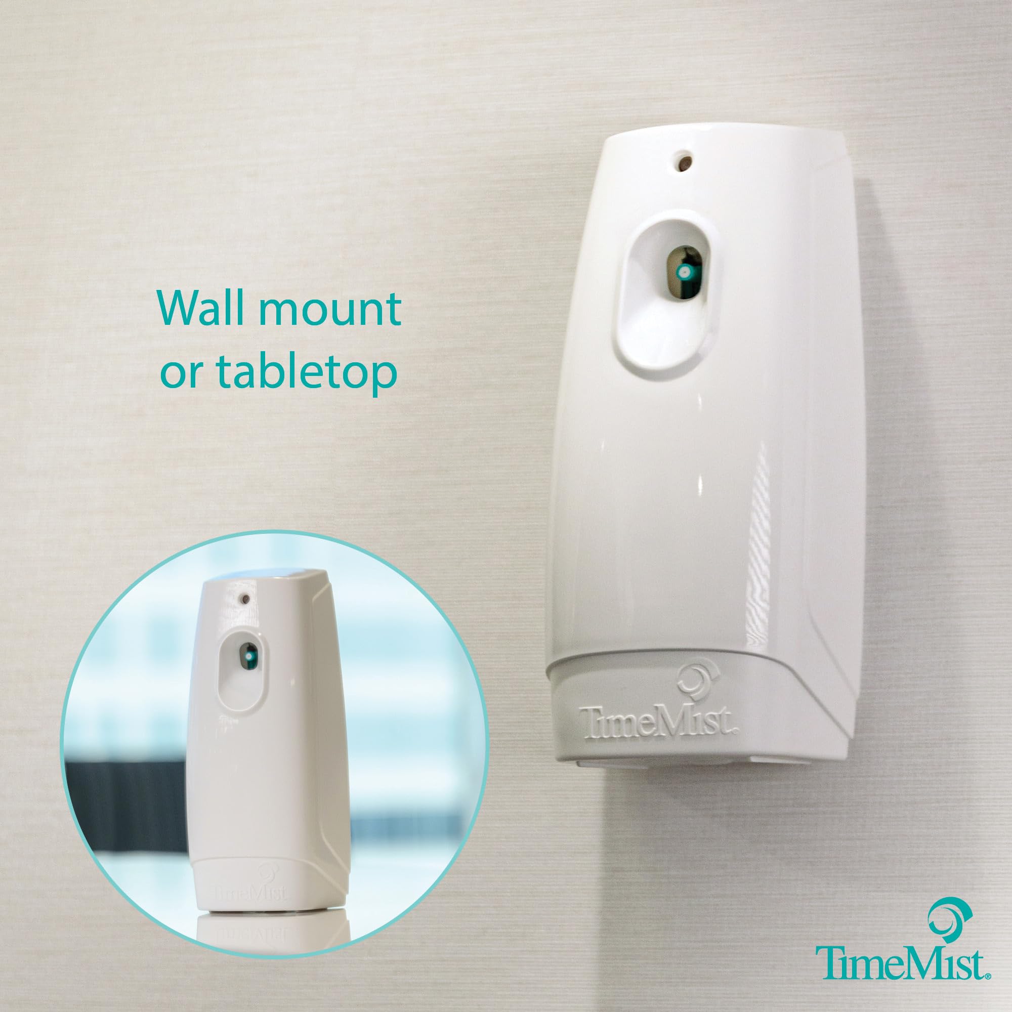 TimeMist Classic Metered Aerosol Fragrance Dispenser 1047717 (1 Unit) Great for Bathroom, Locker Room, Breakroom and Washroom