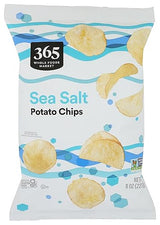 365 By Whole Foods Market, Potato Chips Classic Sea Salt, 8 Ounce