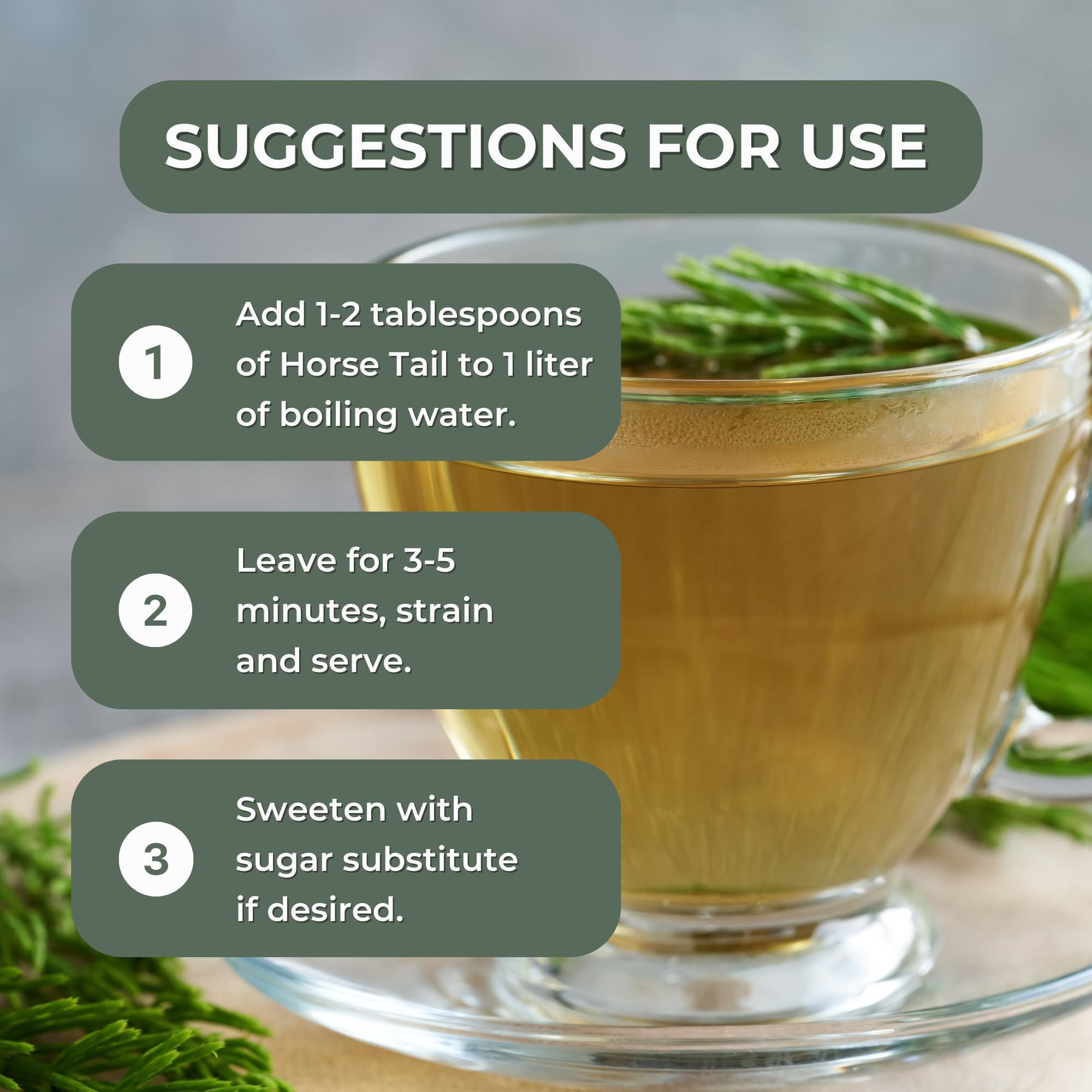 Hanan Horsetail Herb Leaves 1.4oz - Cola de Caballo Hierba 40g Natural Dried Horsetail Tea/te de cola de Caballo hierba - AKA Shavegrass, Snake Grass