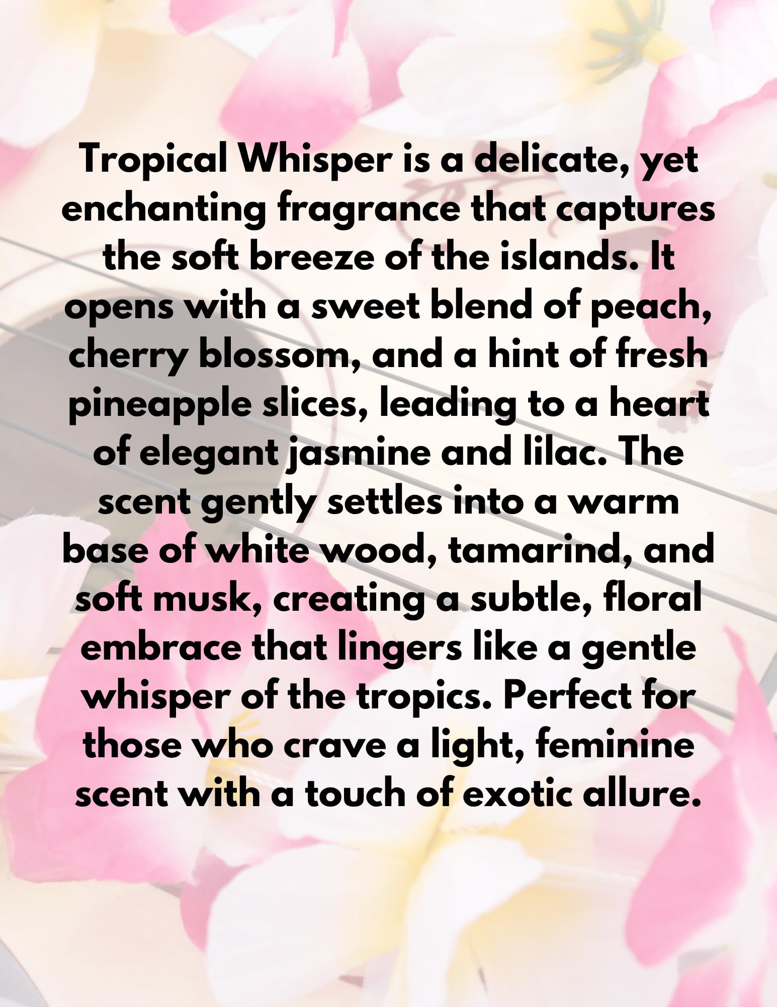 Lala's Premium Paradise Scents, Moderate Scented Powder Laundry Detergent 16oz (Tropical Whisper)