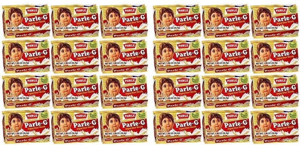 Parle-G Biscuits 56.4 Grams (12 pack) Pack of 2