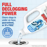 Drano Balance Drain Clog Remover and Cleaner, Non-Corrosive Formula, Safe on All Pipes and Septic Tanks, Formulated Using Only Essential Ingredients