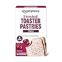 Amazon Grocery, Frosted Toaster Pastries, Cherry, 13.5 Oz, 8 Ct
