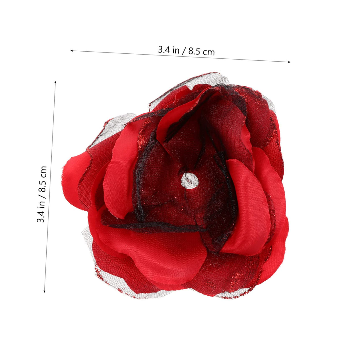OHPHCALL 10Pcs Rose Petal Candy Wrappers Chocolate Packaging for Weddings Parties Elegant Random Color Design for Birthdays Celebrations