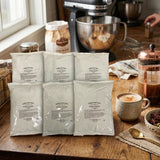 Farmer Brothers Spice Chai Tea Latte Powder Mix - 6 Bags (2LB Each) Creamy Instant Chai, Sweet Spiced Tea Latte, Hot or Iced Drink Mix, Café-Quality