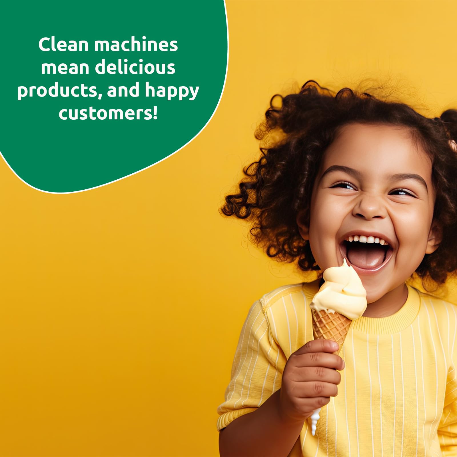 Stera Sheen 4lb Green Label Ice Machine & Ice Maker Cleaner + Sanitizer - Milkstone Remover & Descaler for Scotsman, Soft Serve Equipment