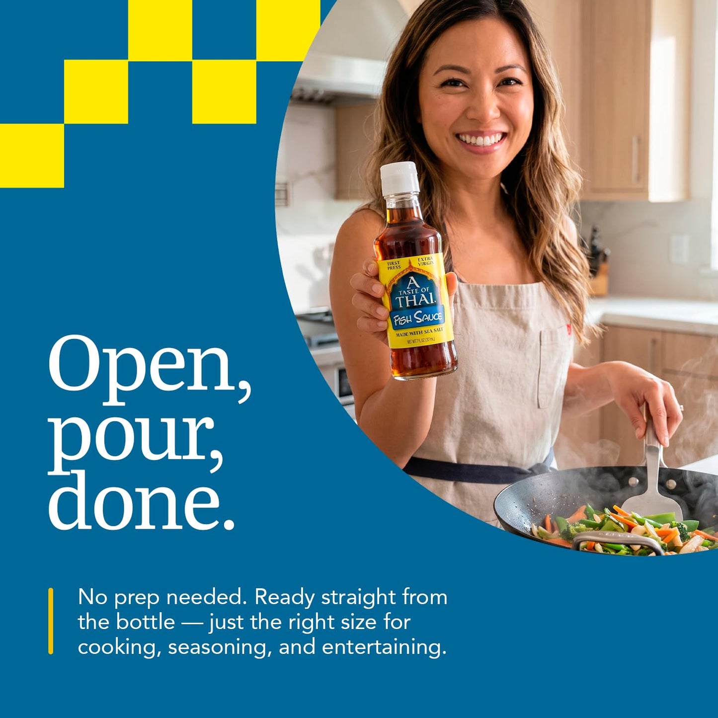A Taste of Thai Fermented Fish Sauce | All-Purpose Anchovy Sauce Seasoning for Thai Cooking | Ideal for Stir-Fries, Soups, Marinades & Dipping Sauces