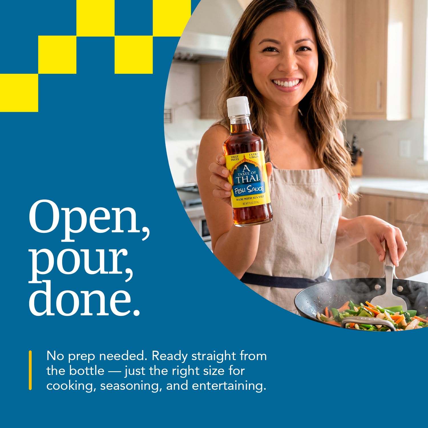 A Taste of Thai Fermented Fish Sauce | All-Purpose Anchovy Sauce Seasoning for Thai Cooking | Ideal for Stir-Fries, Soups, Marinades & Dipping Sauces