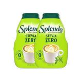SPLENDA Stevia Liquid Zero Calorie Sweetener Drops, 3.38 Fl Oz Bottle (Pack of 2)