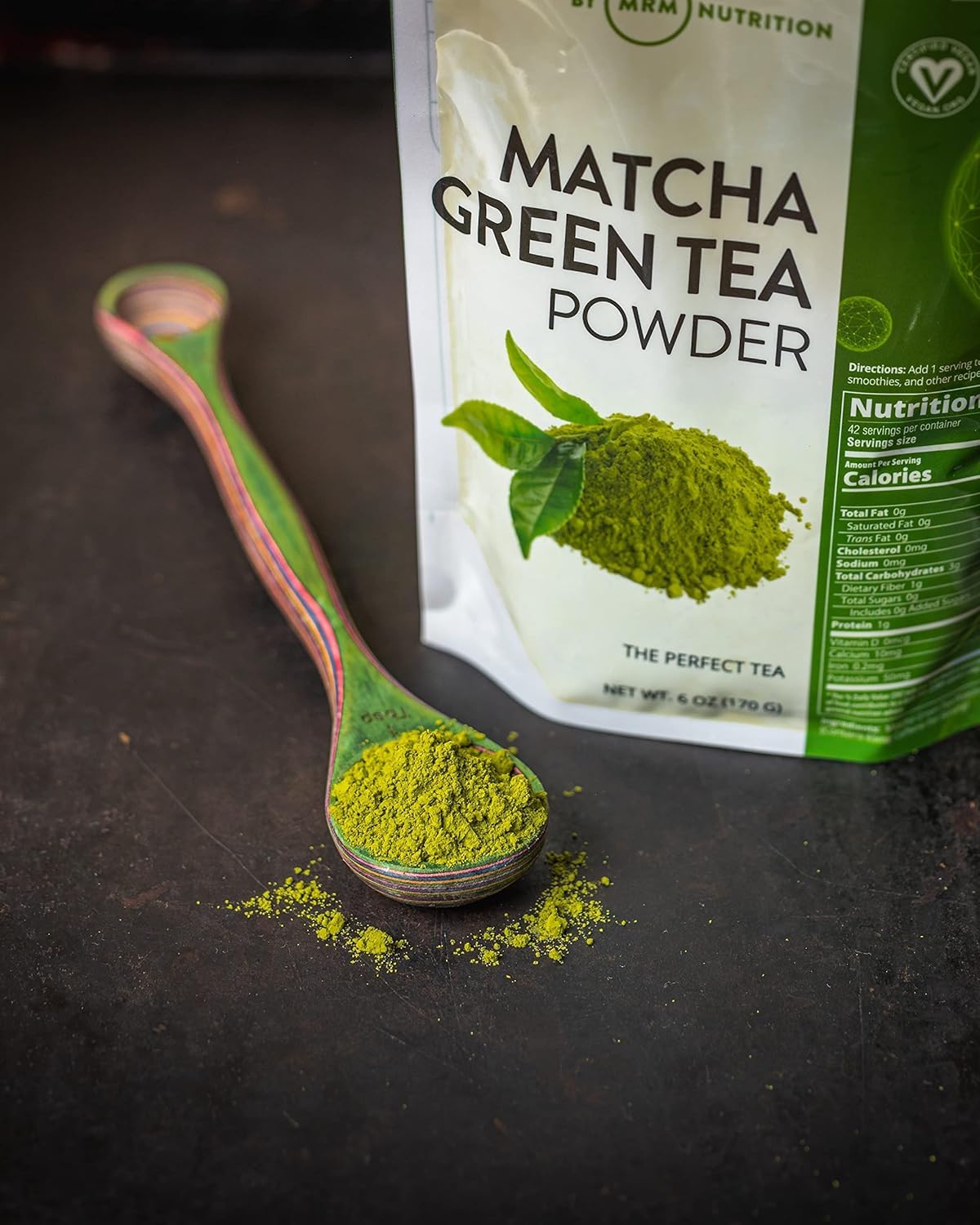 MRM Nutrition Superfoods Matcha Green Tea Powder - Grown In Japan, Superfood Powder for Matcha Lattes, Smoothies & Baking -Vegan, Gluten-Free
