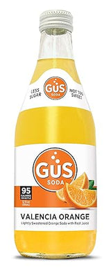 GuS Soda - Dry Valencia Orange - 12 oz (24 Glass Bottles)
