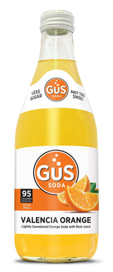 GuS Soda - Dry Valencia Orange - 12 oz (24 Glass Bottles)