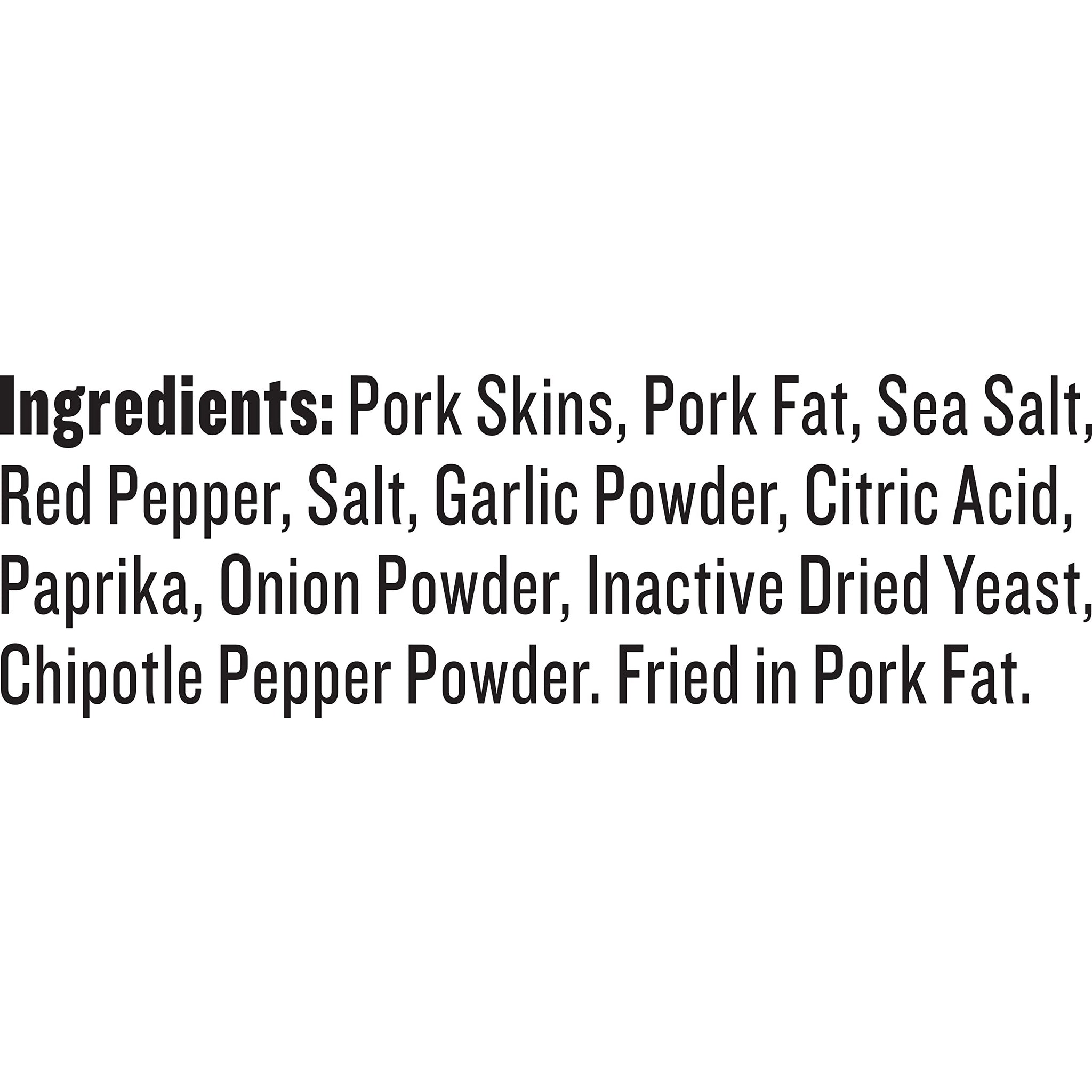 EPIC Pork Rinds, Hot and Spicy Chipotle Pepper, Keto Friendly Snack, 2.5 oz