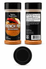 Spice Supreme Seasonings: French Fry Seasoning (Pack of 2) 6.5 oz Size