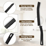 3P Crevice Cleaning Brush Hard Bristle Crevice Grout Cleaner Brush Thin Brush Gap Grout Cleaner for for Household Use, Bathroom, Kitchen