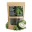 Premium Soursop Graviola Guanabana Dried Leaves for Tea, 120 gr 350-400 Soursop Leaves.