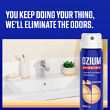 Ozium 3.5 Oz. Air Sanitizer & Odor Eliminator for Homes, Cars, Offices and More, Vanilla Scent, 2 Pack