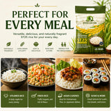 Ph??c L?c Th? ST25 Vietnamese Jasmine Rice 10lb - Premium Long Grain White Rice, Fragrant & Soft Texture, Non-GMO, Authentic Asian Rice, Bulk Family Size
