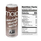 MOJO Chocolate Coconut Water | Hydration Drink & Sports Drink | Electrolytes Beverage | Vitamin B & C | Hydration Drink for Skin & Body | 10.8 Oz