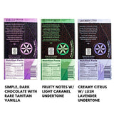 Epic Bean-to-Bar Chocolate (2.2 oz Bar) Variety Pack | Organic, Paleo, Keto, Artisan, Healthy, Vegan, Made with Adaptogens (Low-Sugar Variety, 3-pack)