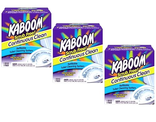 Church And Dwight 35113 "kaboom" Scrub Free Toilet Cleaning System (Pack of 3)