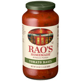 Rao's Homemade Tomato Basil Sauce Made with Italian Tomatoes, 24 oz