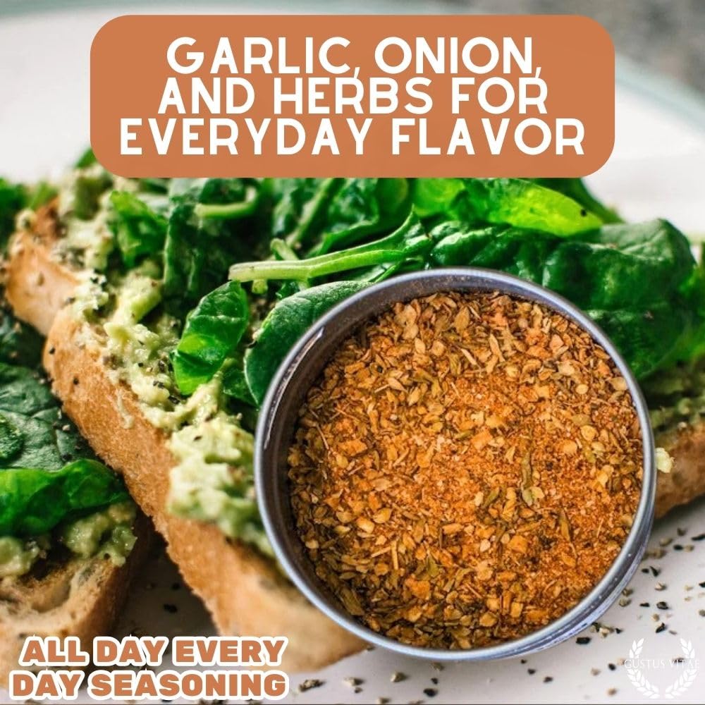 Gustus Vitae | All Day Every Day | Natural Small Batch Gourmet Seasoning