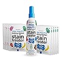 Miss Mouth's Messy Eater Stain Treater Spray - 4oz & 10 Wipes Stain Remover - Newborn & Baby Essentials - No Dry Cleaning Food, Grease, Coffee Off