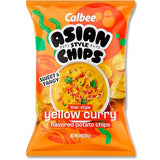 asian chips yellow curry