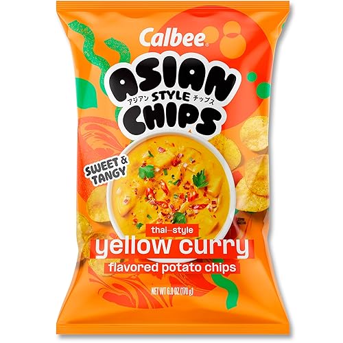 asian chips yellow curry