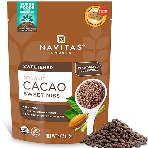 Navitas Naturals, Cacao Nibs Mayan Superfood Organic, 4 Ounce