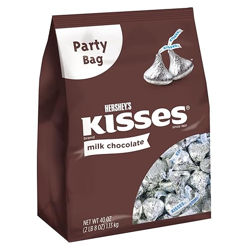 Hershey's Kisses, Milk Chocolate, 40-Ounce Packages (Pack of 2)
