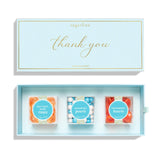 Sugarfina Thank You 3 Piece Candy Bento Box | But First, Rosé Roses, Sugarfina Pearls, Strawberry Hearts