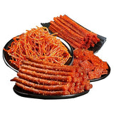 Spicy Strip Small Gluten Spicy Strips Latiao Snack Food - Chinese Special Classic Handmade Spicy Gluten Latiao Delicious Snacking, Best Vegan Fragrant