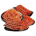 Spicy Strip Small Gluten Spicy Strips Latiao Snack Food - Chinese Special Classic Handmade Spicy Gluten Latiao Delicious Snacking, Best Vegan Fragrant