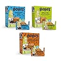 Bobo's Oat Bite Sampler Variety - Chocolate Chip, Stuff'd Peanut Butter Chocolate Chip, and Stuff'd Apple Pie, Whole Grain Oats, Plant Based, Gluten