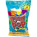 Ring Pop (1 Bag) Tropicals Easter Candy - Net Wt. 0.35 oz / 10 g Per Pop (4 Pops Per Bag)