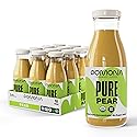Pomona Organic Pear Juice, Cold Pressed USDA Organic Juices, Pears And Lemon Juice, No Added Sugar, Not From Concentrate, Vegan, Kosher, Non GMO