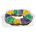 Creole Foods New Orleans Mardi Gras King Cake Kit(Traditional),1 Count(Pack of 1)