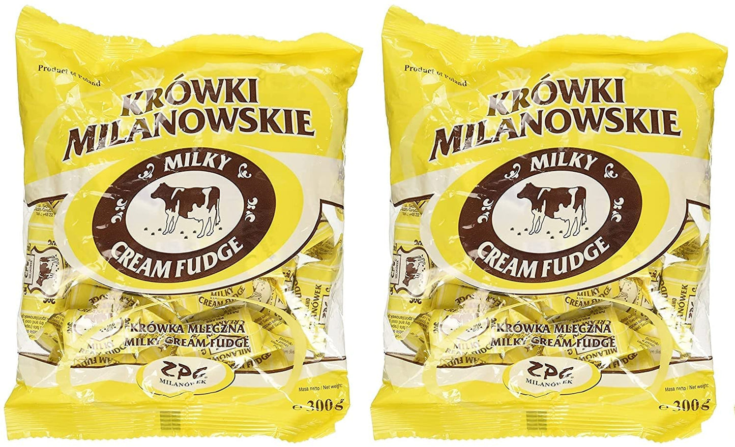 Krowki Milanowskie Milky Cream Fudge (2-Pack)