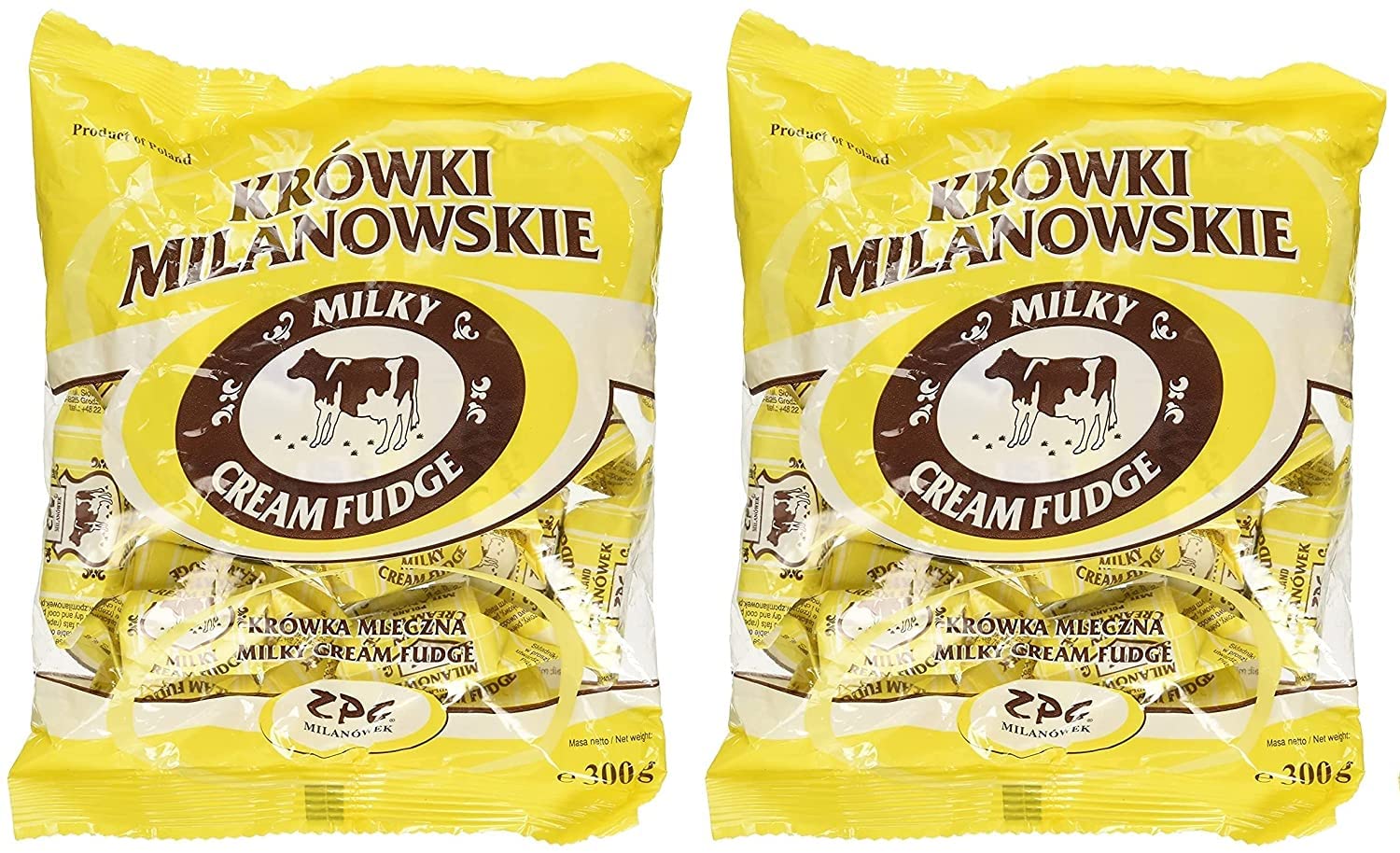 Krowki Milanowskie Milky Cream Fudge (2-Pack)