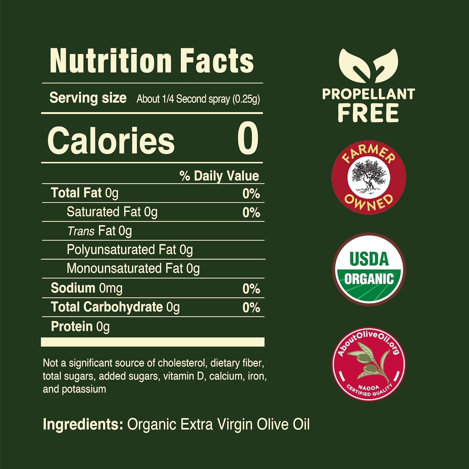 Pompeian Robust Organic Extra Virgin Olive Oil Spray - (3 Pack) 5 Fl Oz - No Propellants - First Cold Pressed Olive Oil for Cooking - Robust Flavor for Salads, Pasta, and Drizzling