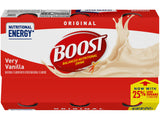 Boost Original Nutritional Energy Balanced Nutritional Drink (6 Count (Pack of 2), Vanilla & Strawberry)