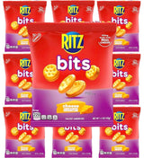 Ritz Bits - Cheese Cracker Sandwiches - Pack of 10 - Filling Made with Real Cheese - Perfect for Taking on the go - Stock up Today and Enjoy Anywhere