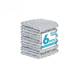 XHWXYQ New Upgrade Non Scratch Wire Dishcloth, Multipurpose Wire Dishwashing Rags for Kitchen, Wet and Dry, Sinks, Cookware, Stove, Easy Rinsing