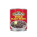 La Costeña Whole Black Beans - Ready-to-Eat Canned Black Beans for Mexican Food, Vegetarian Chili Ingredients, Frijoles Negros, Hummus, Dips, Burgers