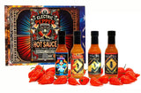 Wicked Tickle Ghost Pepper & Habanero Hot Sauce Gift Set, 4 Pack Extreme Heat, 5 oz Bottles