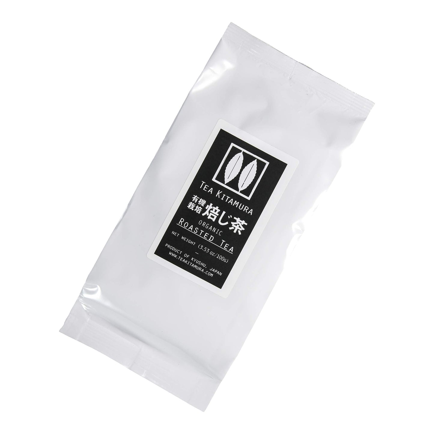 Organic Single-origin Japanese Roasted Tea (Hoji-cha) Loose Leaf 3.52oz (100g) by Tea Kitamura