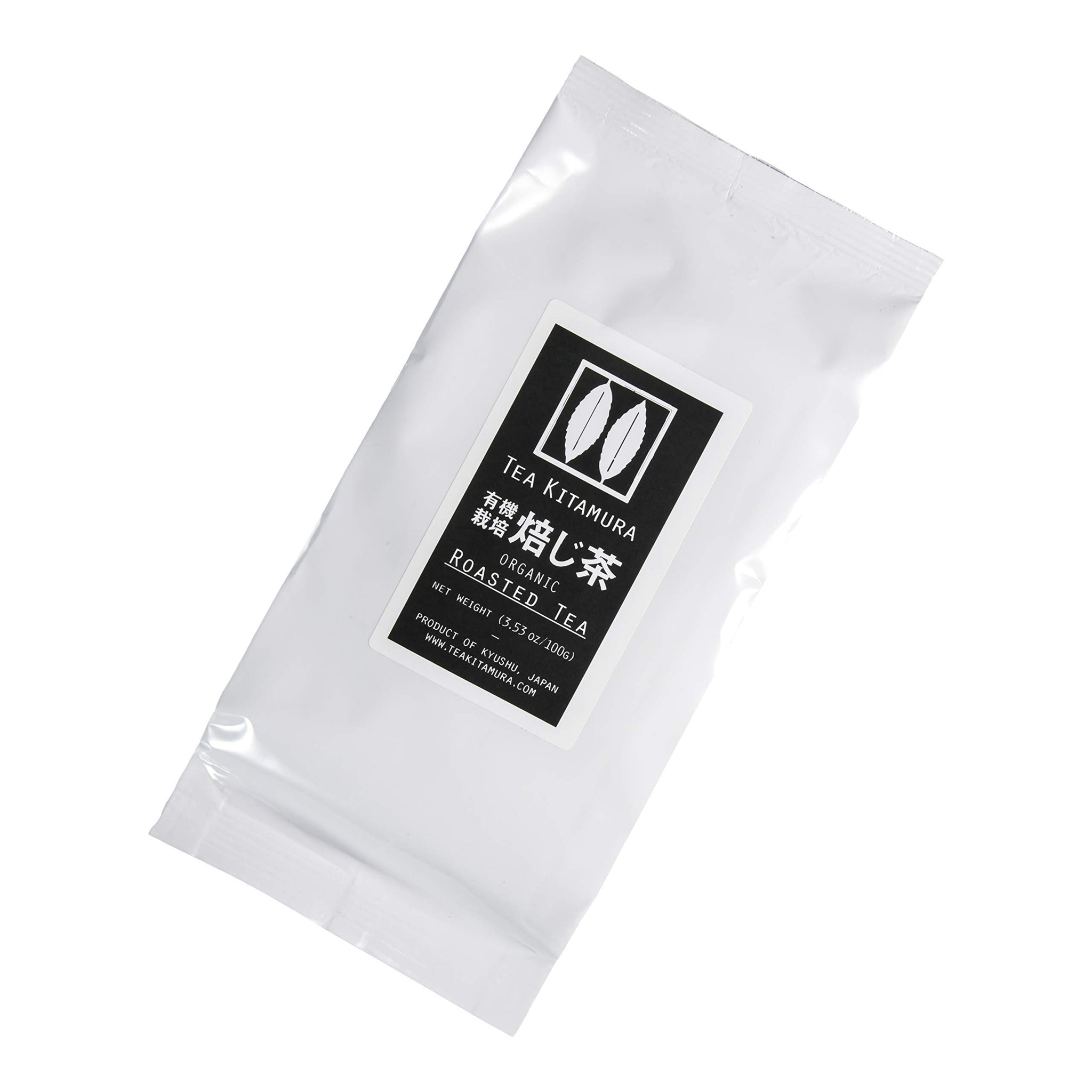 Organic Single-origin Japanese Roasted Tea (Hoji-cha) Loose Leaf 3.52oz (100g) by Tea Kitamura